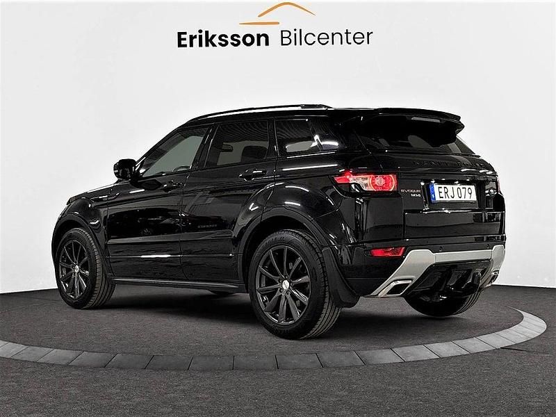 Begagnad Land Rover Range Rover evoque 190 HK (139 kW) 2013 Svart SUV
