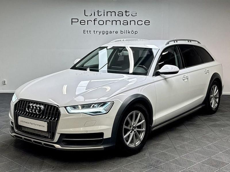 Vit Begagnad 2018 Audi A6 Allroad Kombi | 189 000 kr (Marknadspris) - Bild 1/4