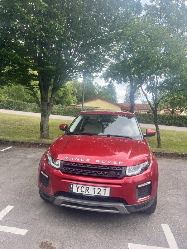 Röd Begagnad 2016 Land Rover Range Rover evoque HSE SUV | 140 000 kr (Bra pris) - Bild 1/4