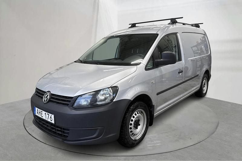 Silver Begagnad 2015 VW Caddy Maxi Minibuss | 52 000 kr (Marknadspris) - Bild 1/4