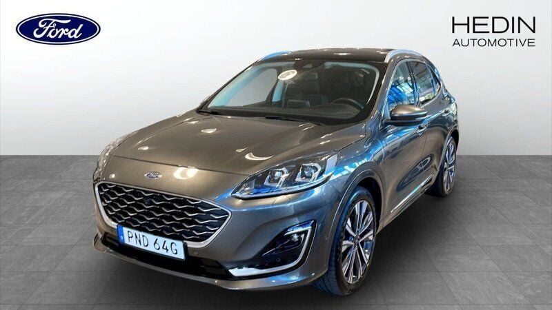 Grå (grey) Begagnad 2021 Ford Kuga Vignale SUV | 299 900 kr (Dyr) - Bild 1/4