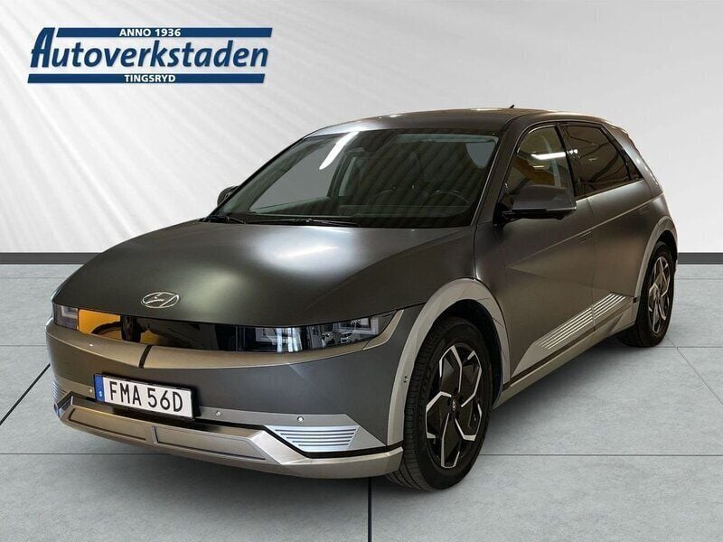 Star shooting grey matt Begagnad 2021 Hyundai Ioniq 5 Advanced SUV | 439 000 kr (Marknadspris) - Bild 1/4