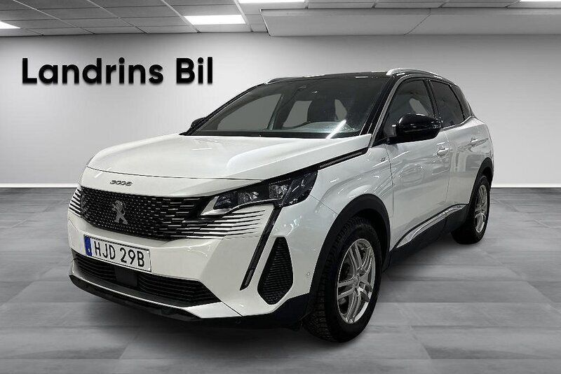 Vit Begagnad 2021 Peugeot 3008 GT SUV | 249 900 kr (Marknadspris) - Bild 1/4