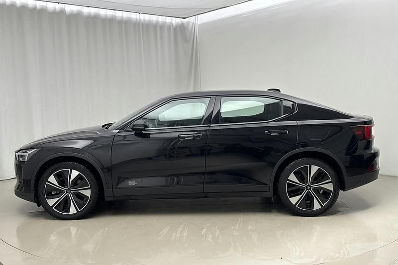 Begagnad Polestar 2 Standard Range Single Motor 169 kW (231 HK) 2023 Svart Halvkombi