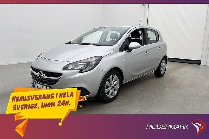 Begagnad Opel Corsa Enjoy 90 HK (66 kW) 2017 Grå Halvkombi