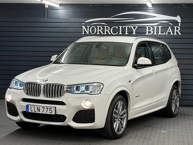 Begagnad BMW X3 M Sport 258 HK (189 kW) 2014 Vit SUV