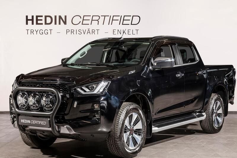 Svart Begagnad 2023 Isuzu D-Max Pickup | 419 900 kr - Bild 1/4