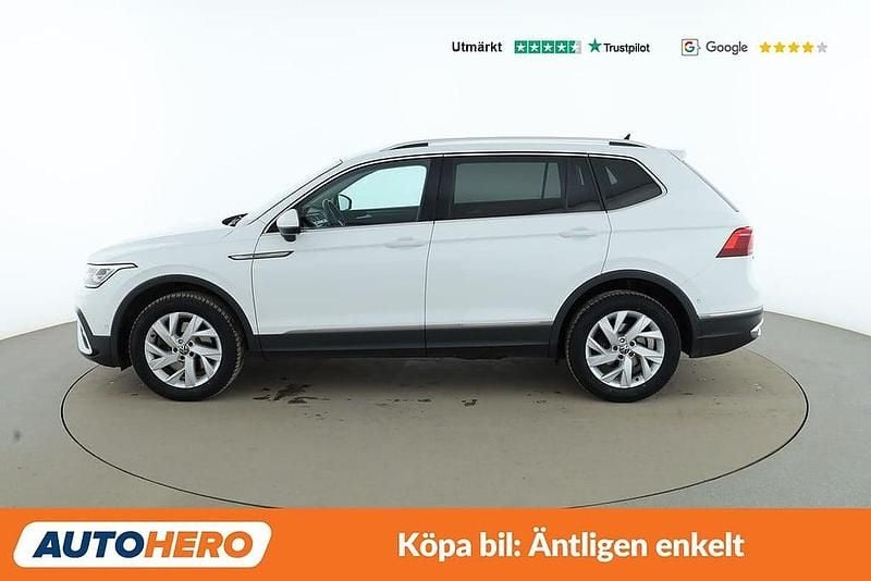 Begagnad VW Tiguan Allspace Elegance 203 HK (149 kW) 2022 Vit SUV