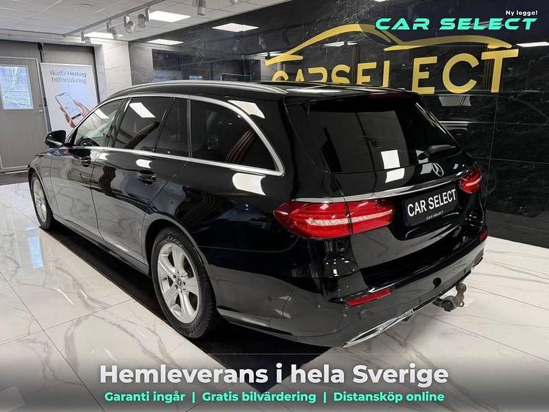 Begagnad Mercedes E220 197 HK (144 kW) 2020 Svart Kombi