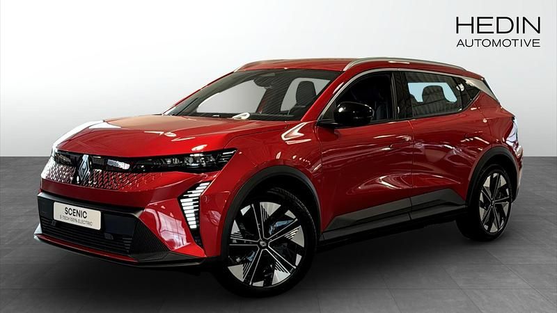 Röd (red) Ny 2025 Renault Scénic Evolution Minibuss | 479 900 kr (Marknadspris) - Bild 1/4