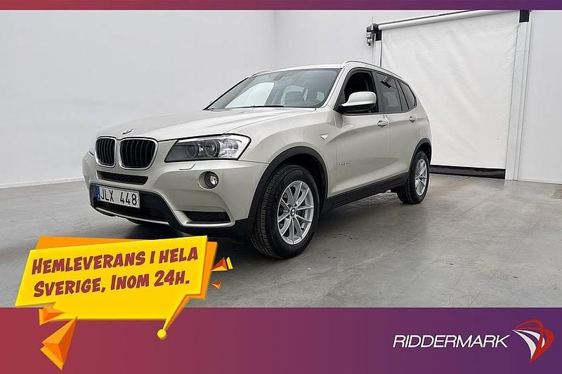 Begagnad BMW X3 184 HK (135 kW) 2013 Ljusgrå SUV