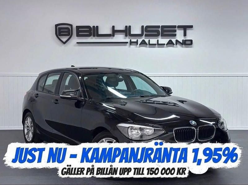 Begagnad BMW 116 Comfort Edition 116 HK (85 kW) 2013 Svart Halvkombi