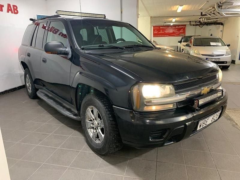 Begagnad Chevrolet TrailBlazer 273 HK (200 kW) 2002 Svart SUV