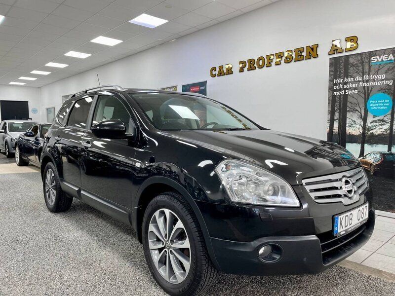 Svart Begagnad 2009 Nissan Qashqai +2 SUV | 59 900 kr (Dyr) - Bild 1/4