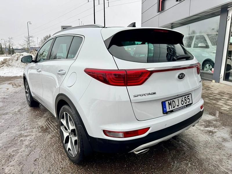 Begagnad Kia Sportage GT-Line 185 HK (136 kW) 2015 Vit SUV