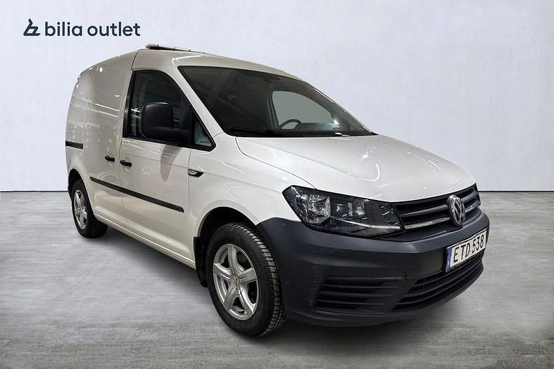 Begagnad VW Caddy 102 HK (75 kW) 2017 Vit Minibuss