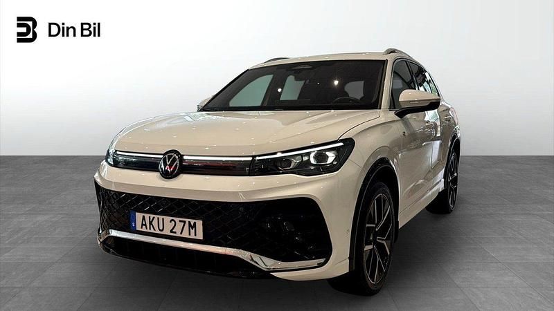 Vit Begagnad 2024 VW Tiguan R-line SUV | 519 900 kr - Bild 1/4