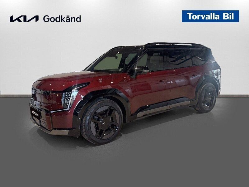 Röd Begagnad 2023 Kia EV9 GT-Line SUV | 779 900 kr (Marknadspris) - Bild 1/4