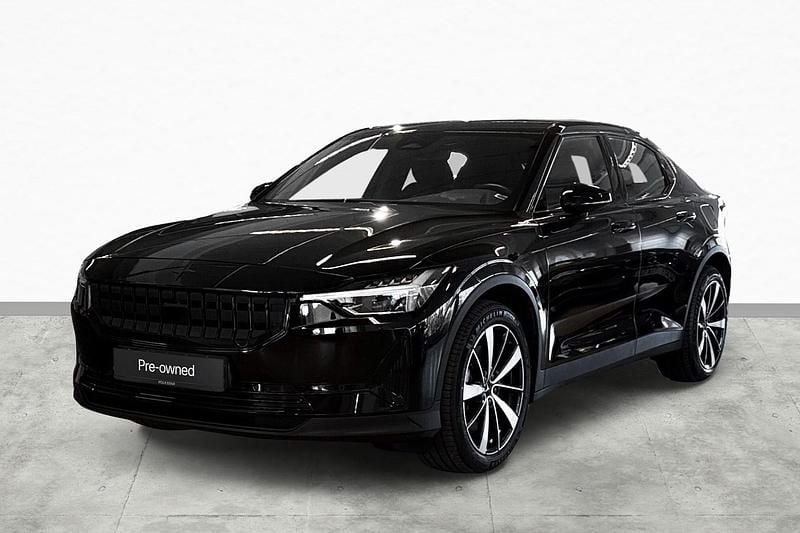 Svart Begagnad 2021 Polestar 2 Standard Range Single Motor Sedan | 294 900 kr (Marknadspris) - Bild 1/2