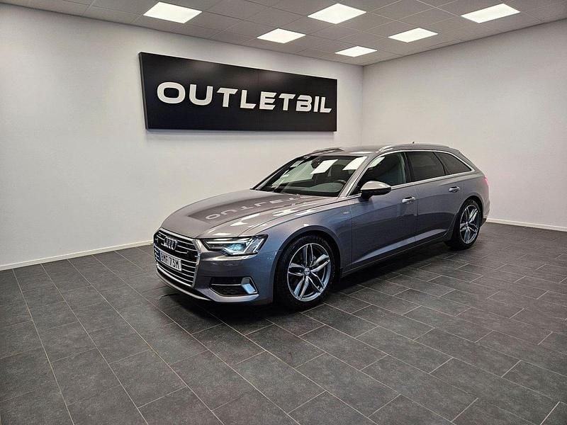 Grå Begagnad 2019 Audi A6 S-Line Kombi | 309 000 kr (Marknadspris) - Bild 1/4