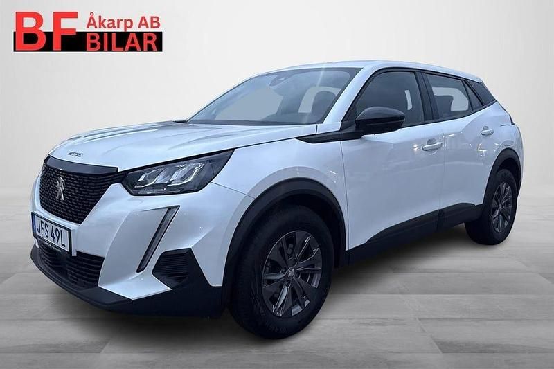 Vit Begagnad 2022 Peugeot 2008 SUV | 179 500 kr (Marknadspris) - Bild 1/3