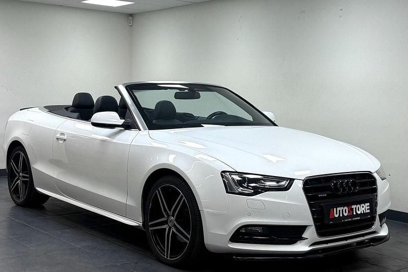 Vit Begagnad 2013 Audi A5 Cabriolet Comfort Cab | 169 900 kr (Bra pris) - Bild 1/4
