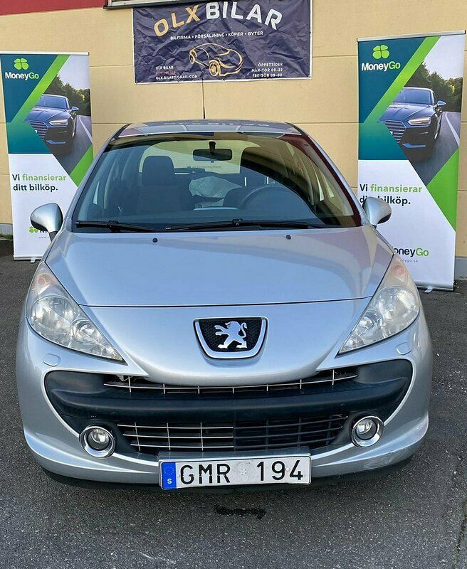 Begagnad Peugeot 207 120 HK (88 kW) 2007 Ljusgrå Halvkombi
