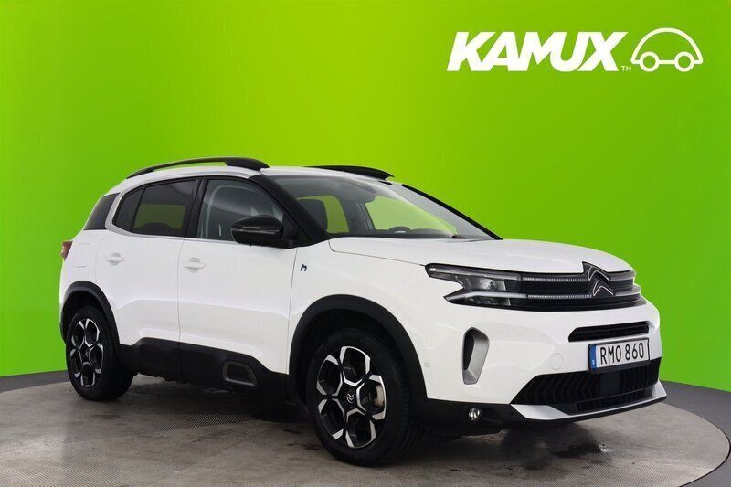 Vit Begagnad 2022 Citroën C5 Aircross Exclusive SUV | 269 700 kr (Bra pris) - Bild 1/3