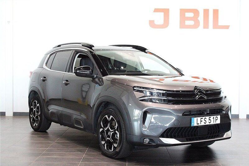 Grå Begagnad 2022 Citroën C5 Aircross Exclusive SUV | 319 900 kr (Bra pris) - Bild 1/4