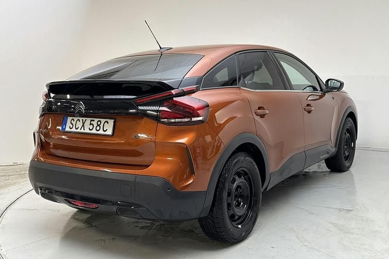 Begagnad Citroën e-C4 Shine 100 kW (136 HK) 2022 Orange