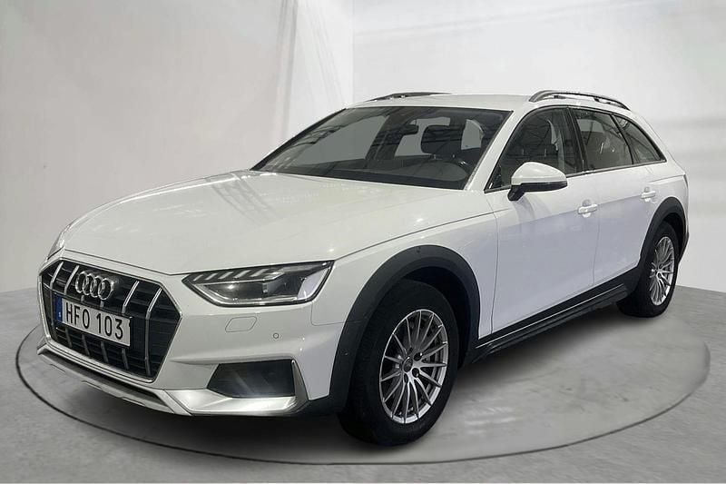 Vit Begagnad 2020 Audi A4 Allroad Proline Kombi | 209 000 kr (Marknadspris) - Bild 1/4