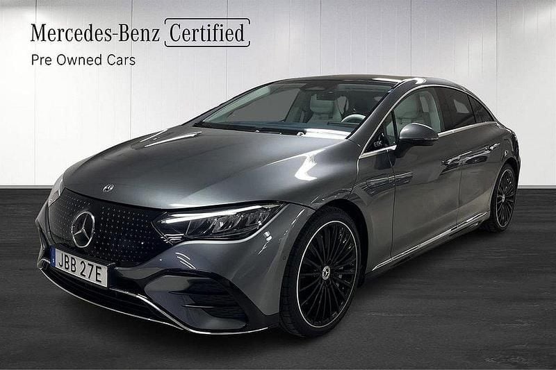 Grå Begagnad 2024 Mercedes EQE350 AMG Sedan | 629 900 kr - Bild 1/4