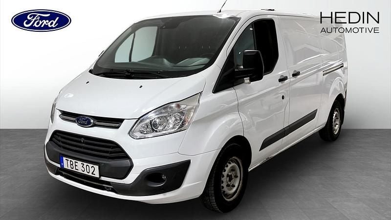 Vit Begagnad 2017 Ford Transit Custom Pickup | 169 000 kr (Marknadspris) - Bild 1/4