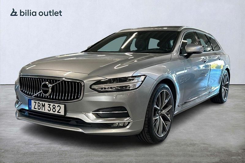 Silver Begagnad 2017 Volvo V90 Inscription Kombi | 259 900 kr - Bild 1/4