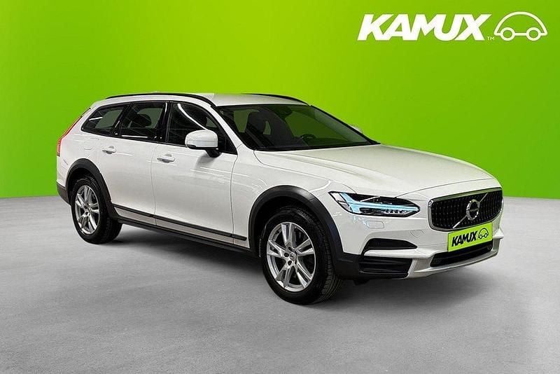 Vit Begagnad 2017 Volvo V90 CC Kinetic Kombi | 238 900 kr (Marknadspris) - Bild 1/4