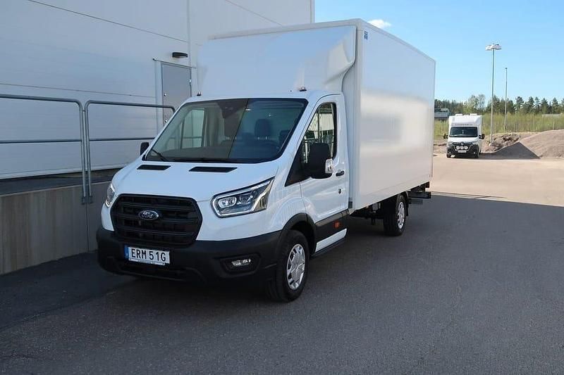 Vit Begagnad 2023 Ford Transit Trend Van | 626 585 kr - Bild 1/4