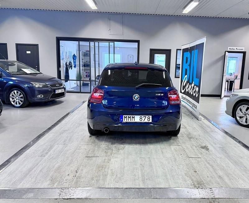 Begagnad BMW 116 Sport Line 116 HK (85 kW) 2013 Blå Halvkombi