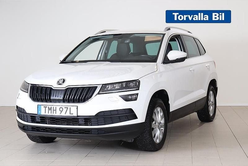 Vit Begagnad 2020 Skoda Karoq Style SUV | 249 900 kr (Bra pris) - Bild 1/3