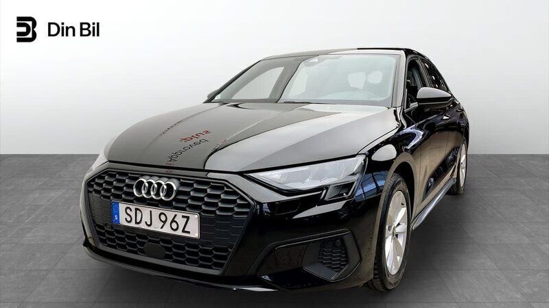 Svart Begagnad 2021 Audi A3 Sportback Proline Halvkombi | 229 000 kr (Lite dyr) - Bild 1/4
