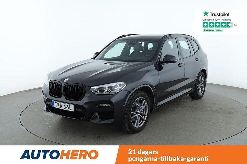 Grå Begagnad 2021 BMW X3 M Sport SUV | 519 000 kr (Lite dyr) - Bild 1/4