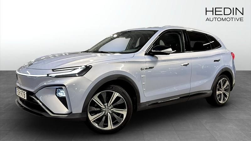 Blå (blue) Begagnad 2022 MG Marvel R Luxury SUV | 269 900 kr - Bild 1/4