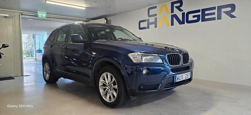 Blå Begagnad 2012 BMW X3 SUV | 124 900 kr (Bra pris) - Bild 1/4