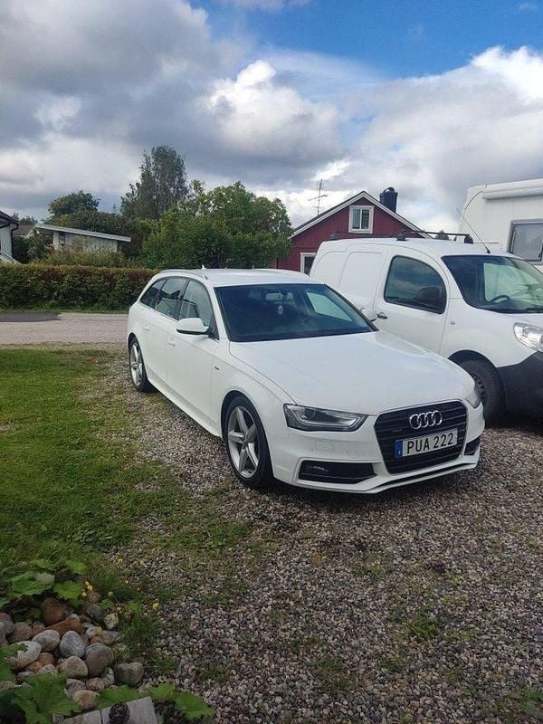 Vit Begagnad 2014 Audi A4 Proline Kombi | 80 000 kr (Marknadspris) - Bild 1/4