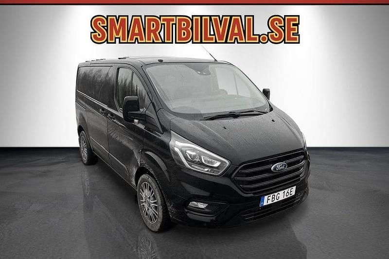 Svart Begagnad 2019 Ford Transit Custom Van | 179 900 kr (Bra pris) - Bild 1/3