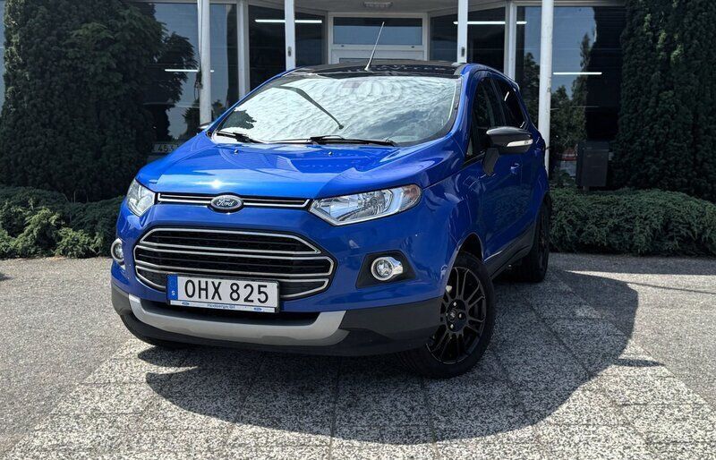 Blå Begagnad 2016 Ford Ecosport Titanium SUV | 89 900 kr (Marknadspris) - Bild 1/4