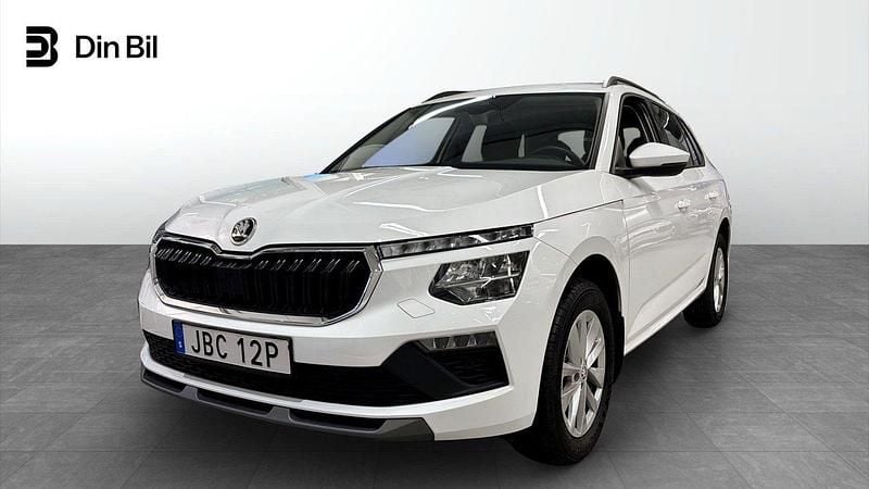 Vit Ny 2024 Skoda Kamiq Selection SUV | 294 900 kr (Lite dyr) - Bild 1/4