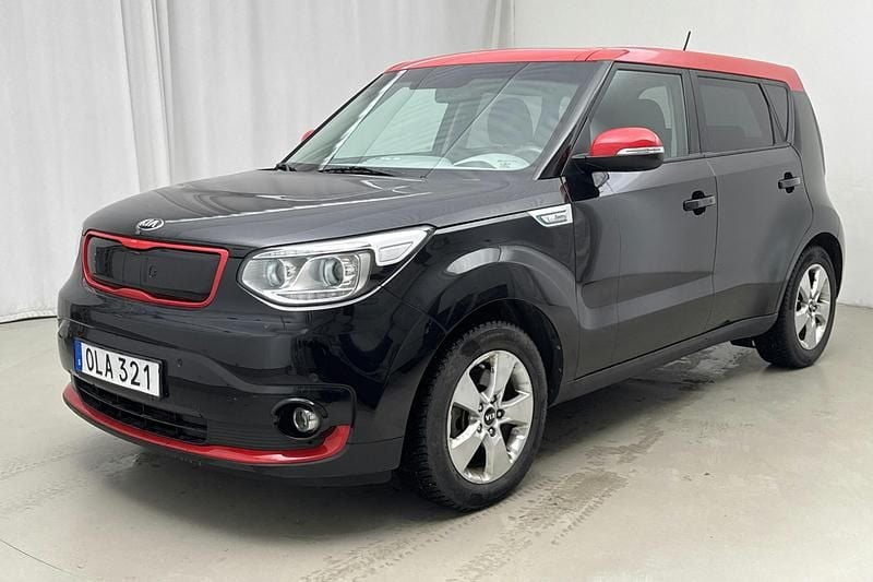 Svart Begagnad 2017 Kia Soul EV SUV | 106 000 kr (Bra pris) - Bild 1/4