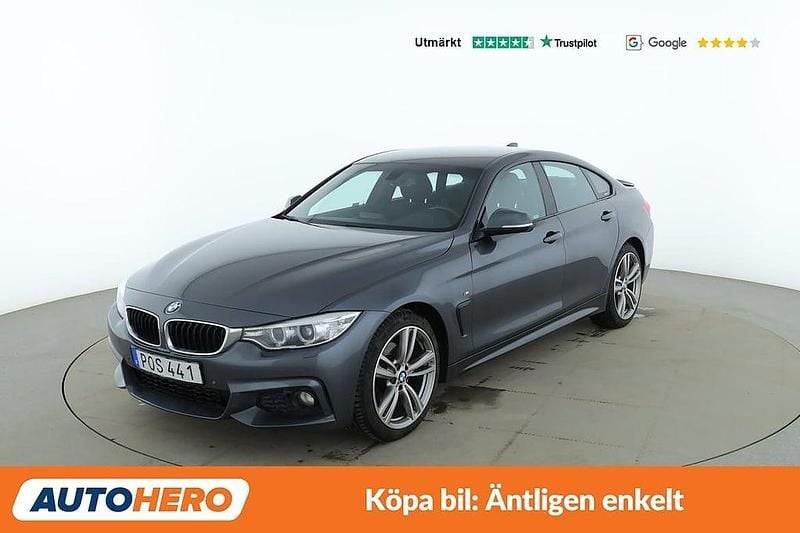 Begagnad BMW 430 Gran Coupé M Sport 256 HK (188 kW) 2017 Grå Sportkupé
