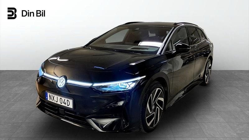 Svart Begagnad 2024 VW ID.7 Pro Sedan | 579 900 kr (Dyr) - Bild 1/4
