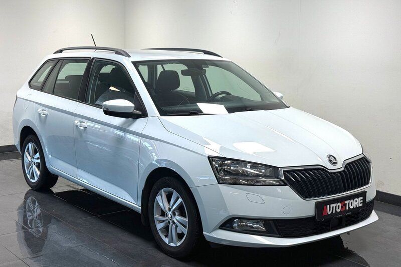 Vit Begagnad 2019 Skoda Fabia Style Kombi | 89 900 kr (Marknadspris) - Bild 1/4